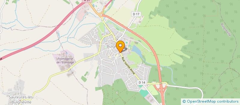 localisation de l'entreprise GAEC RECONNU DES ANSONGES  BULGNEVILLE