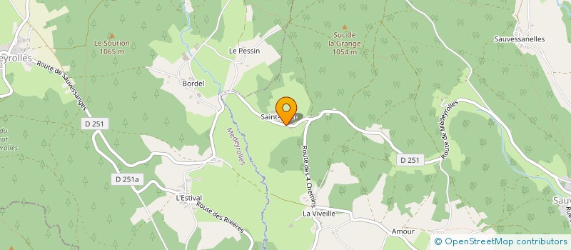 localisation de l'entreprise GAEC RECONNU DES CHALETS à SAUVESSANGES