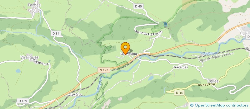 localisation de l'entreprise GAEC RECONNU DES CHARMILLES à NEUSSARGUES EN PINATELLE