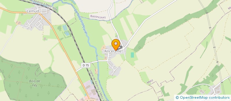 localisation de l'entreprise GAEC RECONNU DES CHENEVROTTES  ANCERVILLE