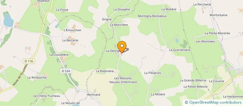 localisation de l'entreprise GAEC RECONNU DES CHEVRES ALPINES  SAINT-BERTHEVIN-LA-TANNIERE