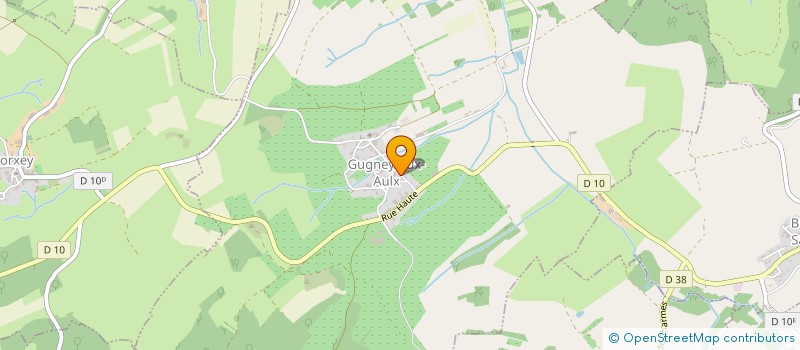 localisation de l'entreprise GAEC RECONNU DES CORBELLES à GUGNEY-AUX-AULX