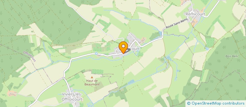 localisation de l'entreprise GAEC RECONNU DES DEUX SITES  CHEF-HAUT