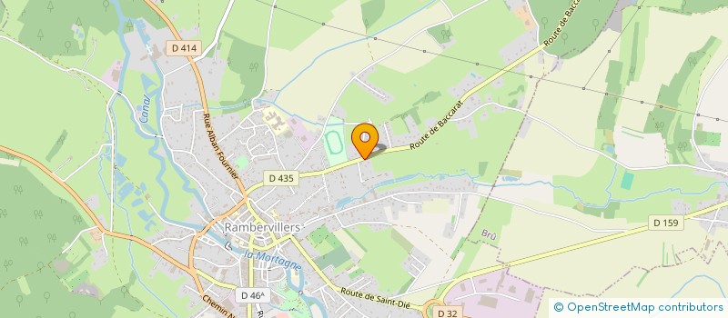 localisation de l'entreprise GAEC RECONNU DES GRANDS QUARRES  MENIL-SUR-BELVITTE