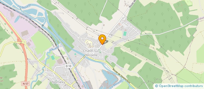 localisation de l'entreprise GAEC RECONNU DES LILAS à CHATEL-SUR-MOSELLE