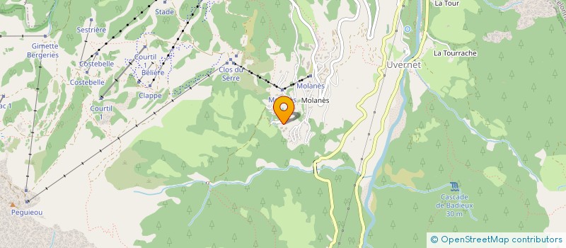 localisation de l'entreprise GAEC RECONNU DES MAISONNETTES  SAINT-PONS