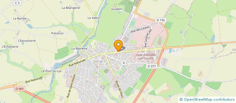 localisation de l'entreprise GAEC RECONNU DES MIMOSAS  CHEMILLE-EN-ANJOU