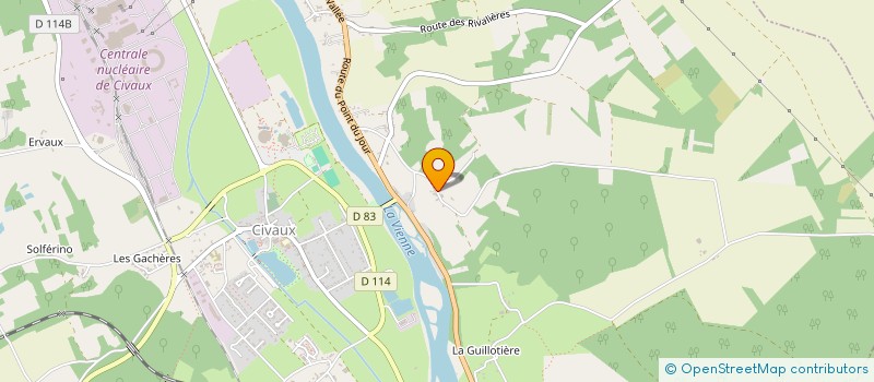 localisation de l'entreprise GAEC RECONNU DES PRAIRIES à SILLARS