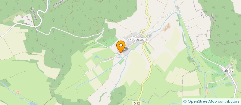 localisation de l'entreprise GAEC RECONNU DES THOMS  FECOCOURT