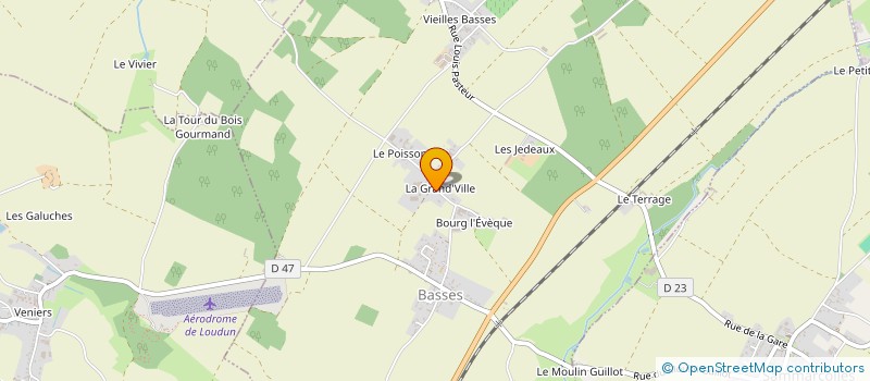 localisation de l'entreprise GAEC RECONNU DES VARENNES à BASSES