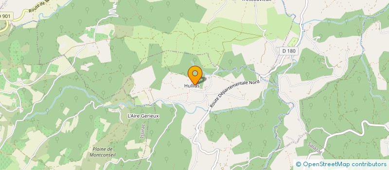 localisation de l'entreprise GAEC RECONNU DOMAINE DE L'AMANDIER  SAINT-CHRISTOL-DE-RODIERES