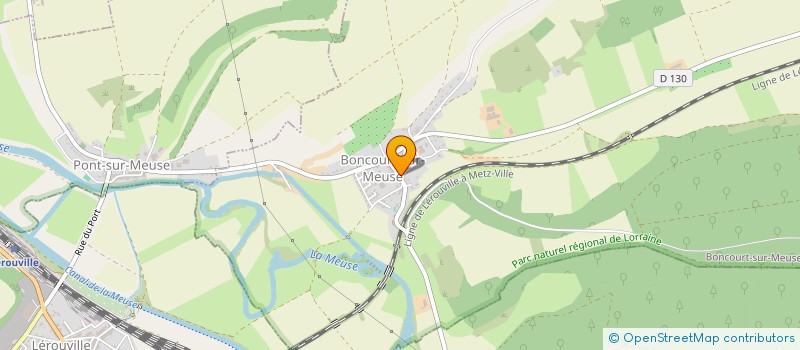 localisation de l'entreprise GAEC RECONNU DU BEQUILLON  BONCOURT-SUR-MEUSE