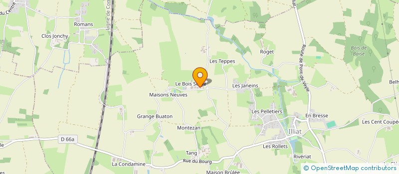 localisation de l'entreprise GAEC RECONNU DU BOIS SEME à ILLIAT