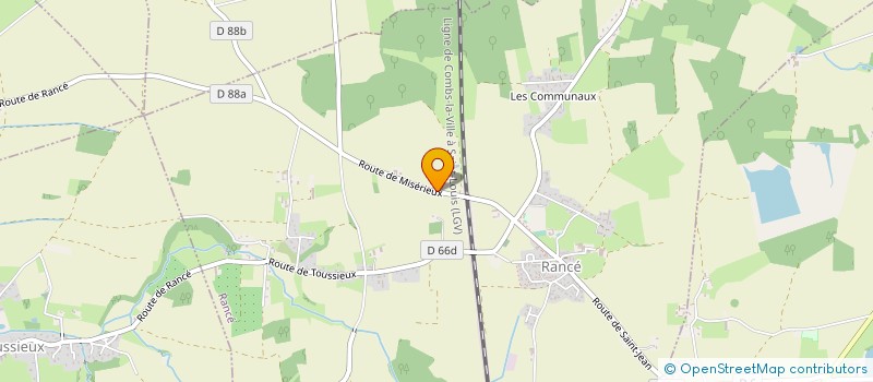 localisation de l'entreprise GAEC RECONNU DU BRANCIOT  RANCE