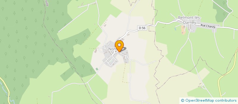 localisation de l'entreprise GAEC RECONNU DU BREUILLET à BELMONT-LES-DARNEY