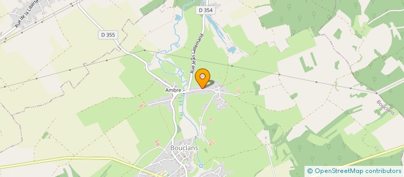 localisation de l'entreprise GAEC RECONNU DU CARON  BOUCLANS