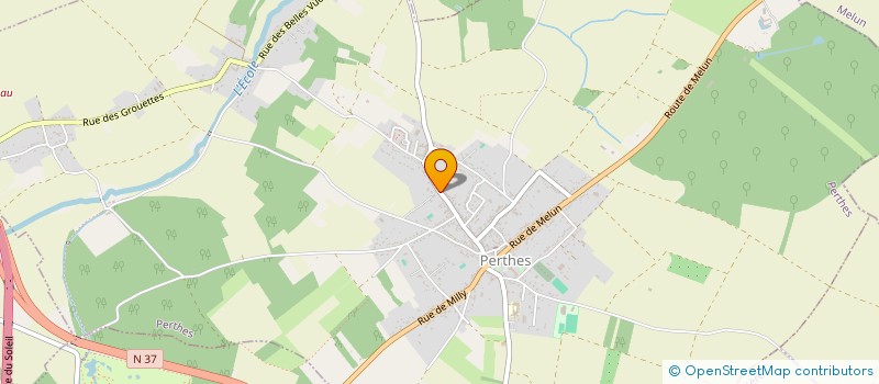 localisation de l'entreprise GAEC RECONNU DU CLOS à PERTHES