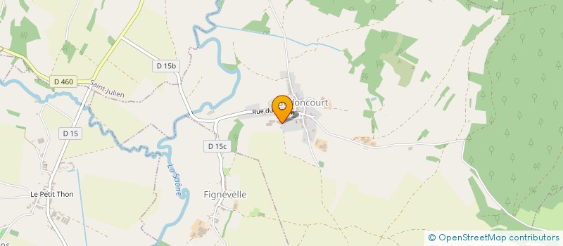 localisation de l'entreprise GAEC RECONNU DU DOMAINE à GODONCOURT