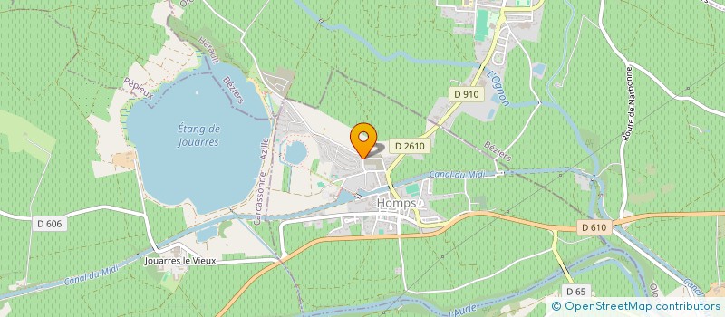 localisation de l'entreprise GAEC RECONNU DU DOMAINE BOYER  HOMPS