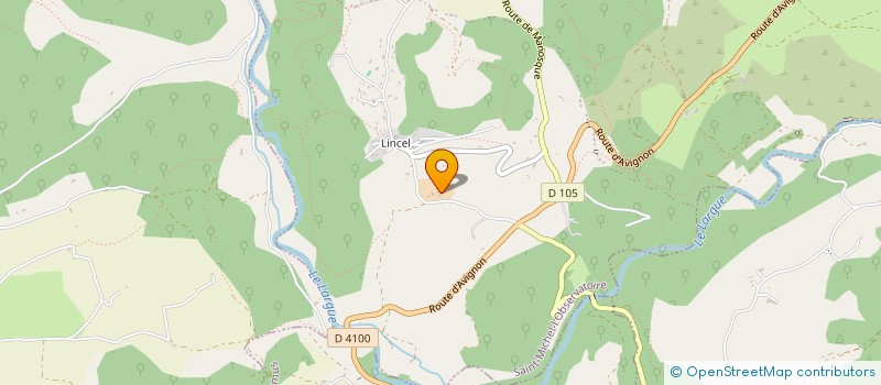 localisation de l'entreprise GAEC RECONNU DU GRAND JAS  SAINT-MICHEL-L'OBSERVATOIRE