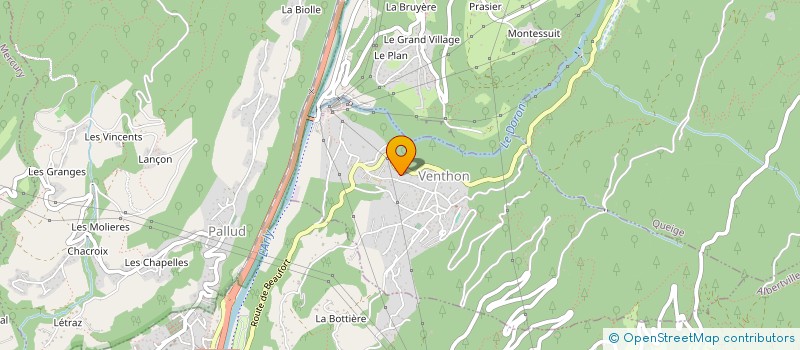 localisation de l'entreprise GAEC RECONNU DU HAUT DU PRE à VENTHON