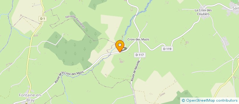 localisation de l'entreprise GAEC RECONNU DU MONT DURAND  SAINT-SAIRE