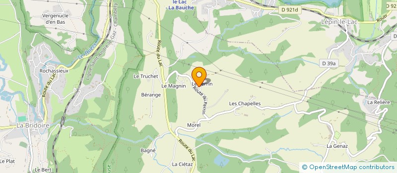 localisation de l'entreprise GAEC RECONNU DU MONT GRELE à ATTIGNAT-ONCIN
