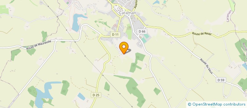 localisation de l'entreprise GAEC RECONNU DU PARADIS  AURIAC-SUR-VENDINELLE