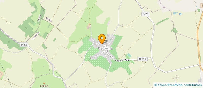 localisation de l'entreprise GAEC RECONNU DU PETIT BREUIL à DEUXVILLE