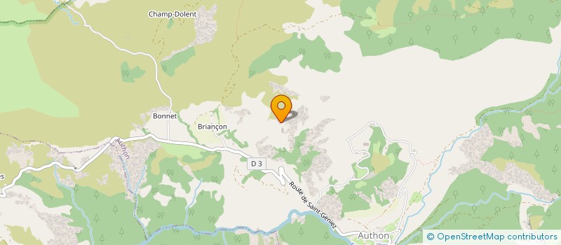 localisation de l'entreprise GAEC RECONNU DU PRE DES POIRIERS  NOYERS-SUR-JABRON