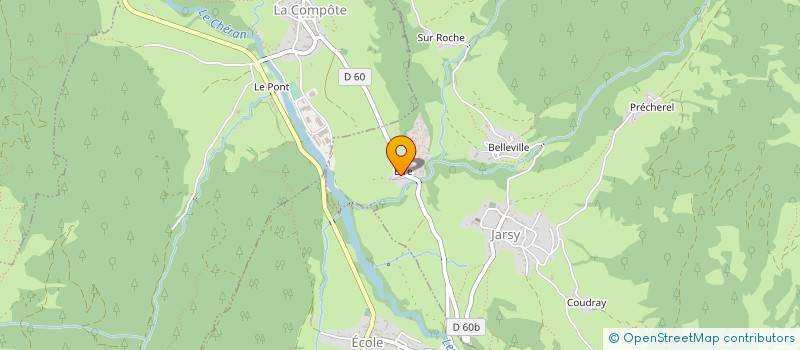 localisation de l'entreprise GAEC RECONNU DU ROCHER à JARSY
