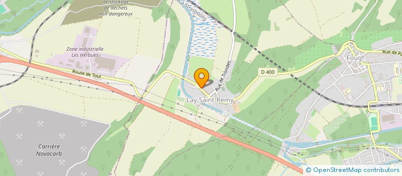 localisation de l'entreprise GAEC RECONNU DU SILLON à LAY-SAINT-REMY