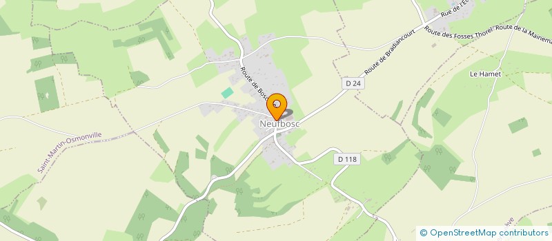localisation de l'entreprise GAEC RECONNU DU SUREAU à NEUFBOSC