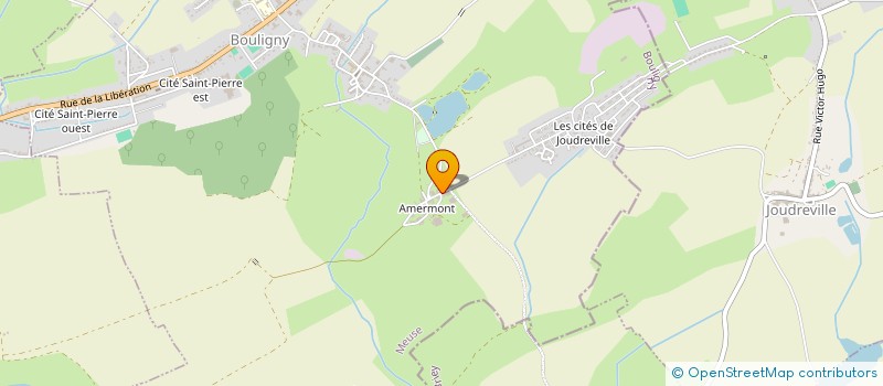 localisation de l'entreprise GAEC RECONNU DU TAMBOURIN à BOULIGNY