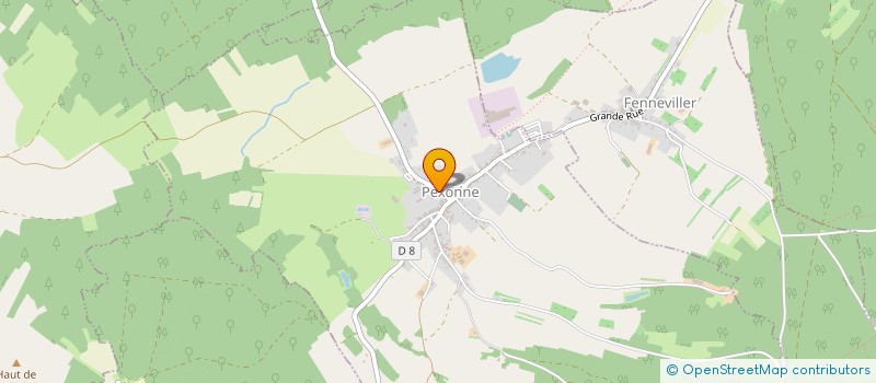 localisation de l'entreprise GAEC RECONNU DU TRACOURT  VACQUEVILLE