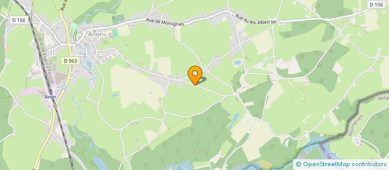 localisation de l'entreprise GAEC RECONNU FOSTIER  ANOR