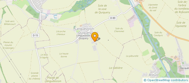 localisation de l'entreprise GAEC RECONNU GOSSET BYL  BILLANCOURT