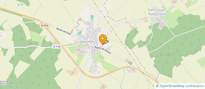 localisation de l'entreprise GAEC RECONNU JARROT à VELESMES-ECHEVANNE