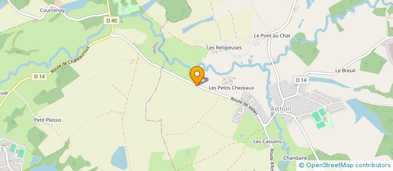 localisation de l'entreprise GAEC RECONNU LE GRAND CHEZEAU à ARTHON