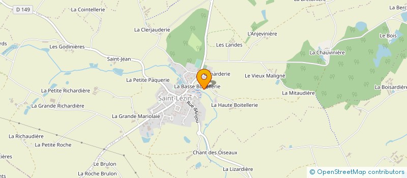 localisation de l'entreprise GAEC RECONNU LES DEUX RIVES à CHEMILLE-EN-ANJOU