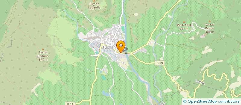 localisation de l'entreprise GAEC RECONNU LIERRE MARIE  TUCHAN