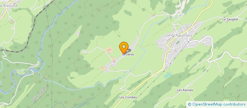 localisation de l'entreprise GAEC RECONNU LONGS SENTIERS à LONGCHAUMOIS
