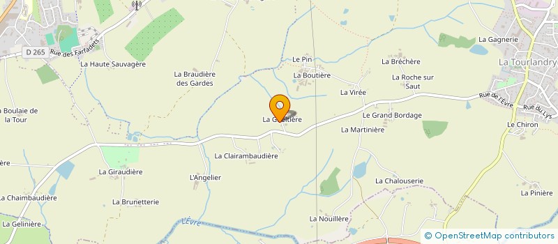 localisation de l'entreprise GAEC RECONNU MERCEROLLE à CHEMILLE-EN-ANJOU