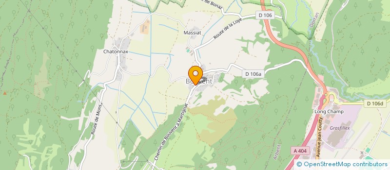 localisation de l'entreprise GAEC RECONNU PASSOT à OYONNAX