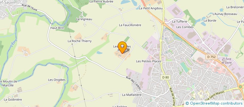 localisation de l'entreprise GAEC RECONNU ROTHUREAU à BEAUPREAU-EN-MAUGES