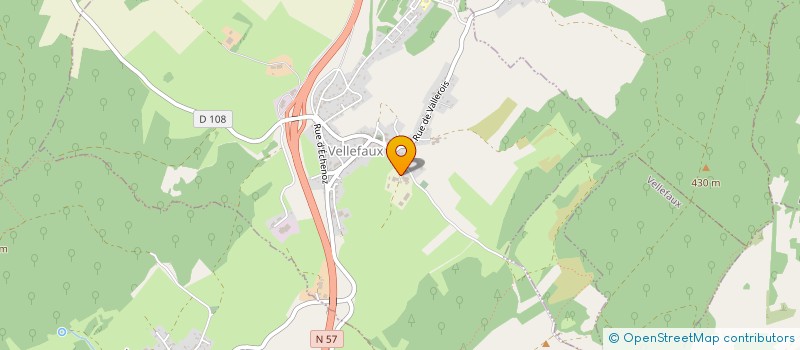 localisation de l'entreprise GAEC RECONNU SAINT ANNE à VELLEFAUX