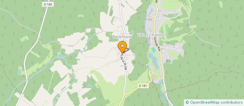 localisation de l'entreprise GAEC RECONNU SAINT JACQUES  PETITMONT