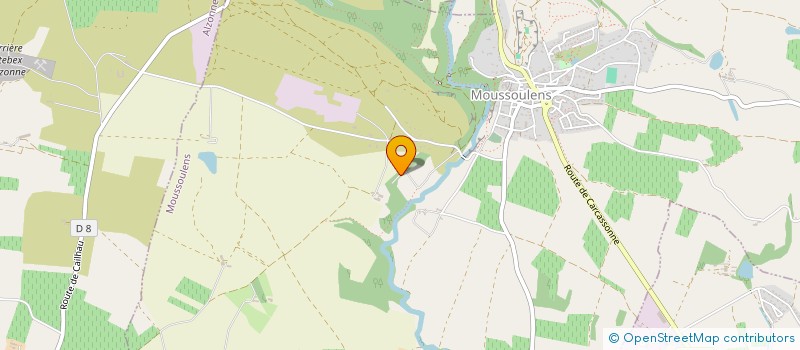 localisation de l'entreprise GAEC RECONNU SAINT JOSEPH  MOUSSOULENS