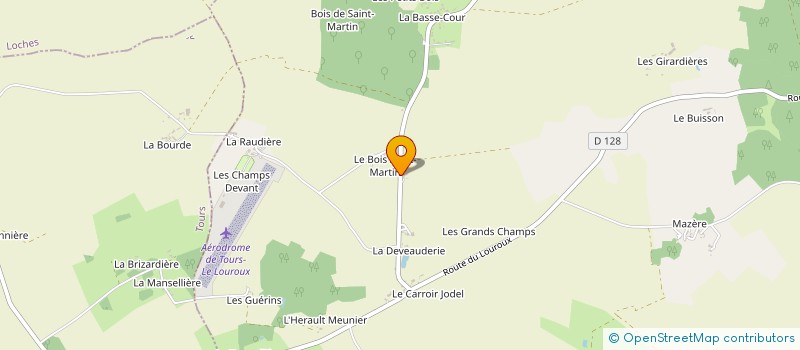 localisation de l'entreprise GAEC RECONNU SAINT-MARTIN à LE LOUROUX