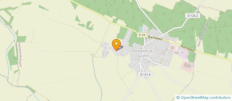 localisation de l'entreprise GAEC RECONNU THIBOUST à FONTAINE LA GUYON